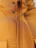 Men's Mustard Slim Fit Solid Jacket