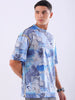 Shop Men's Metaverse Printed Oversized T-shirt Online.