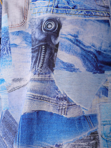 Shop Men's Metaverse Printed Oversized T-shirt Online.