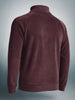 Men's Brown Regular Fit Textured Casual Sweatshirt