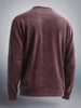 Men's Ground Coffee Oversized Fit Textured Casual Sweat Shirt