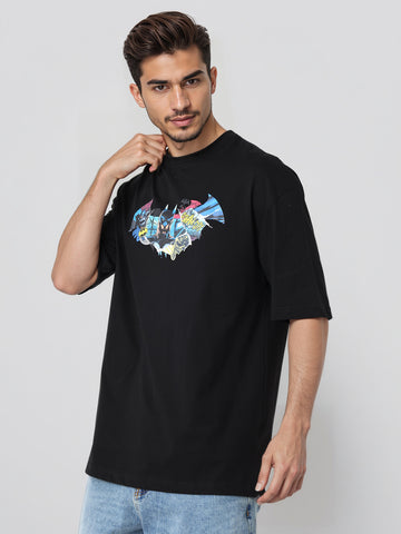 Men's Printed Applique T-shirt