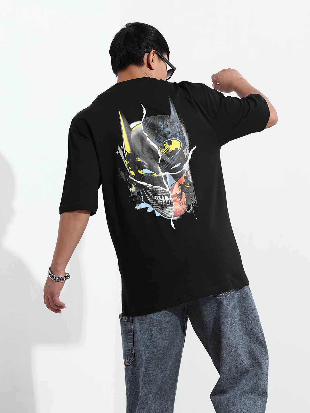 Men's Printed Applique T-shirt