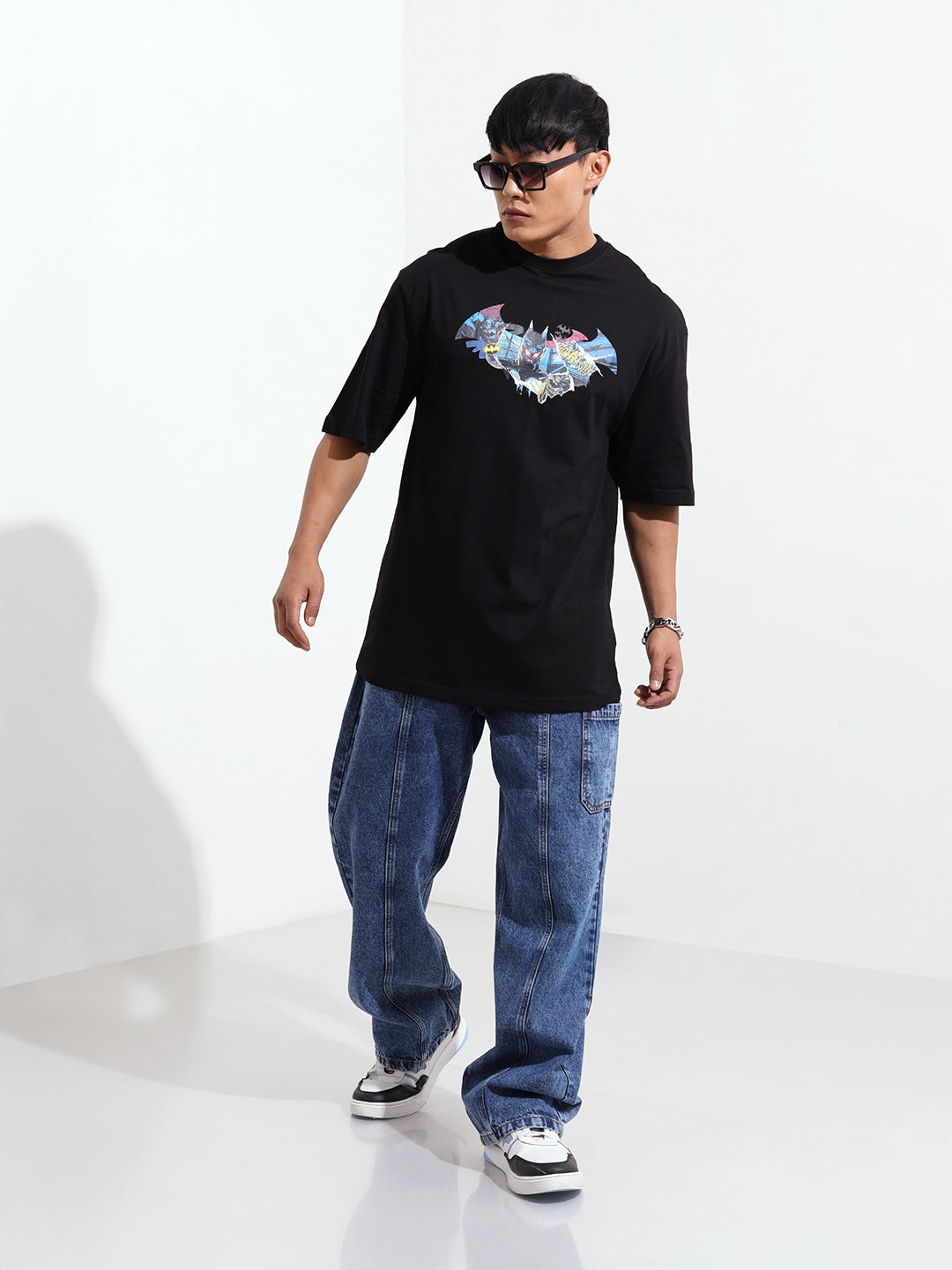 Men's Printed Applique T-shirt
