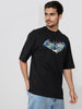 Men's Printed Applique T-shirt