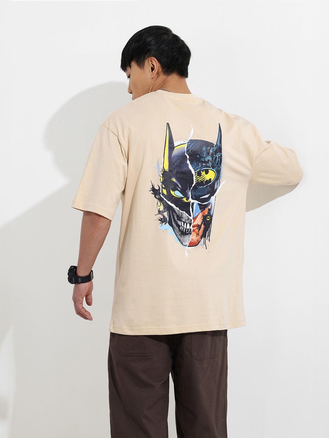 Men's Printed Applique T-shirt