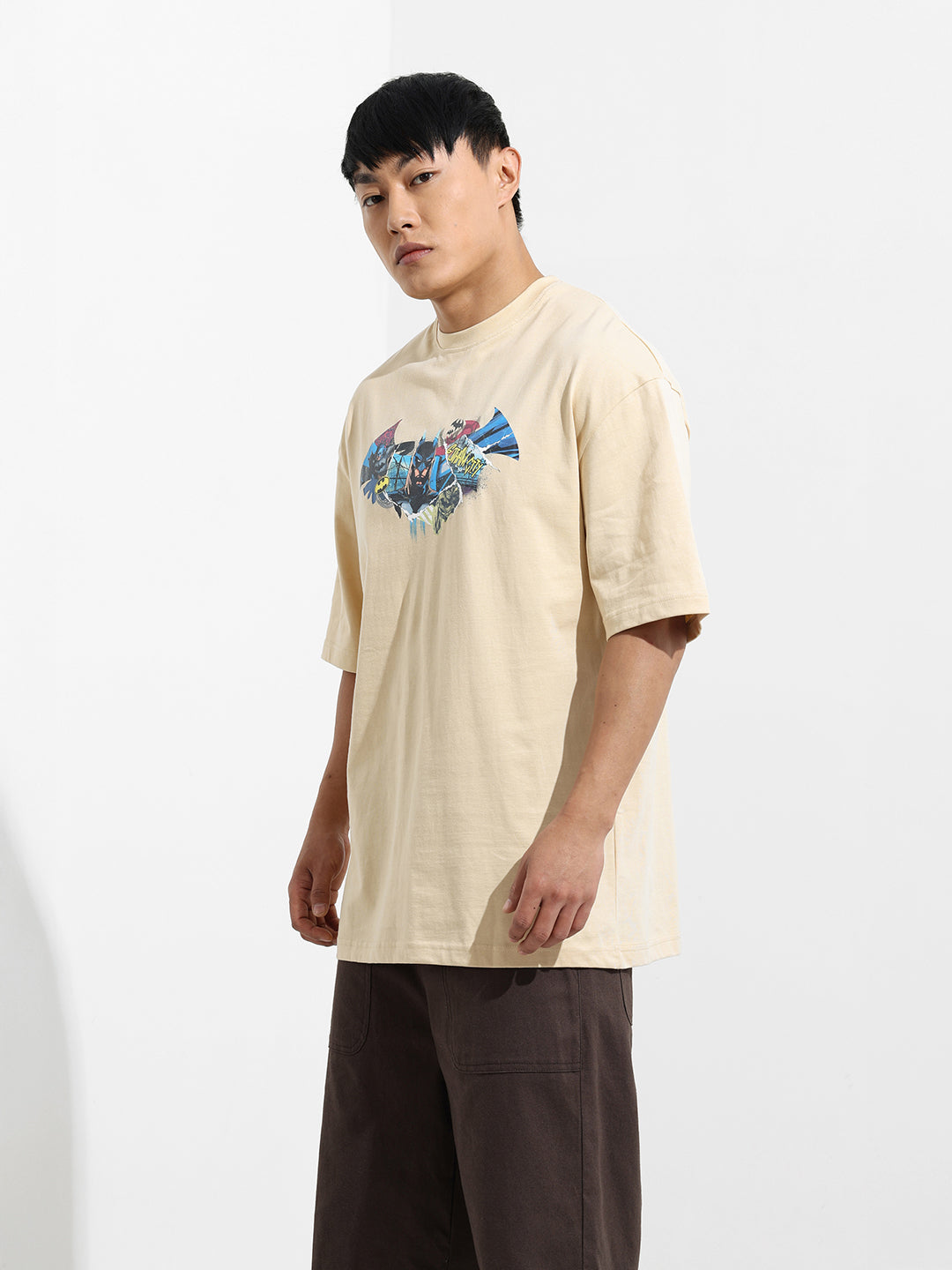 Men's Printed Applique T-shirt