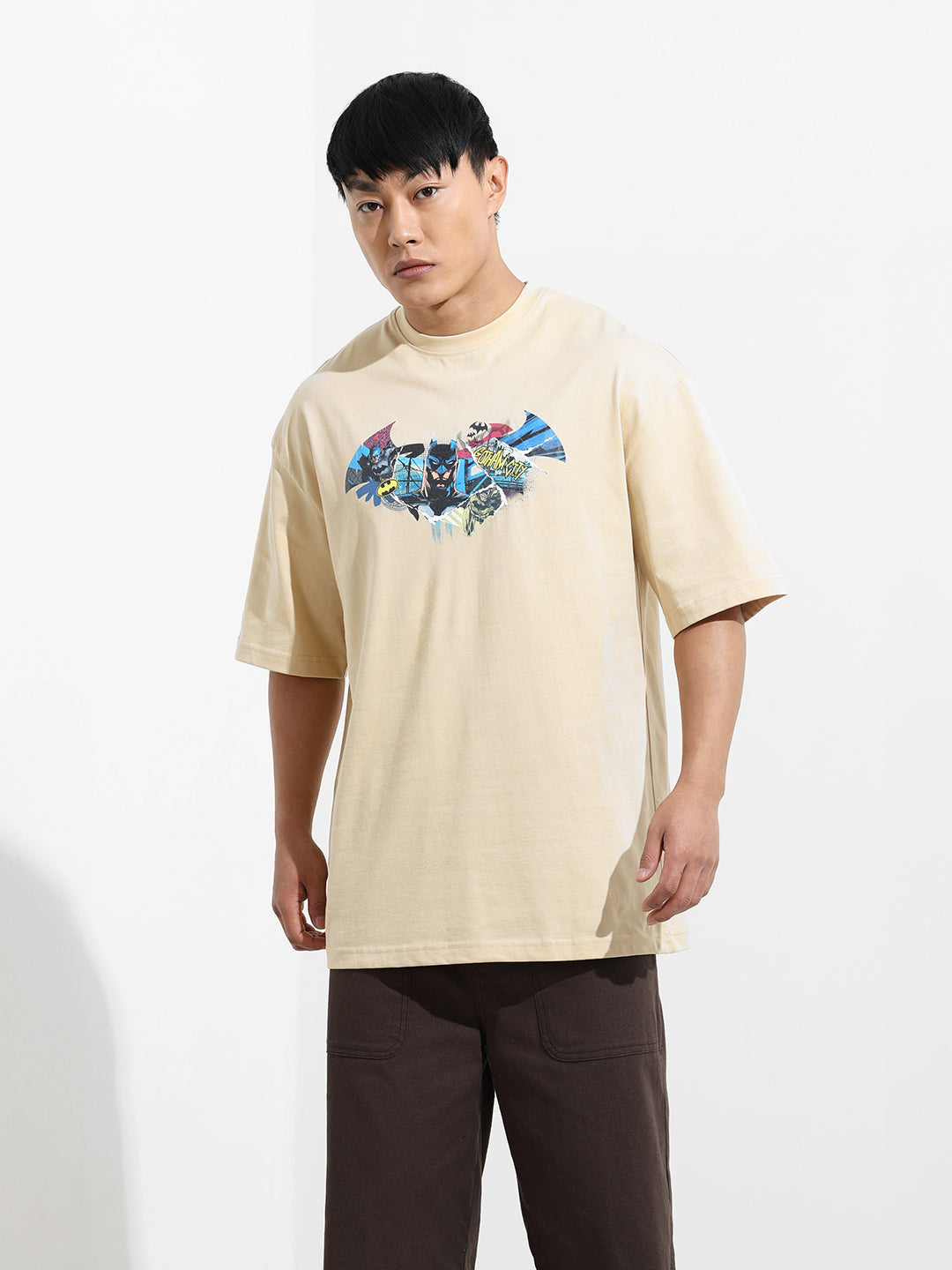 Men's Printed Applique T-shirt