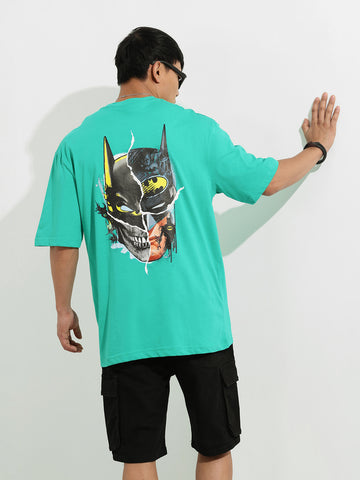 Men's Printed Raw Edge T-shirt