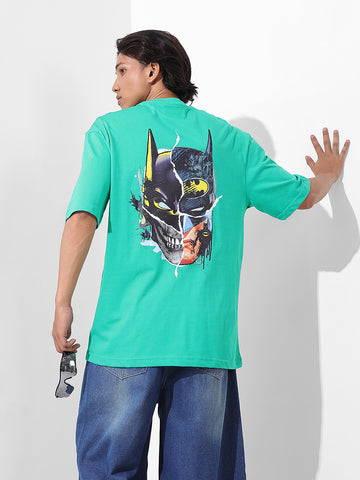 Men's Printed Raw Edge T-shirt