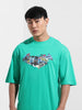 Men's Printed Raw Edge T-shirt