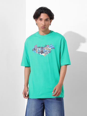 Men's Printed Raw Edge T-shirt