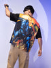 Men's Printed Pockets Boxy T-shirt