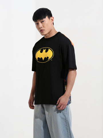 Men's Printed Pockets Boxy T-shirt