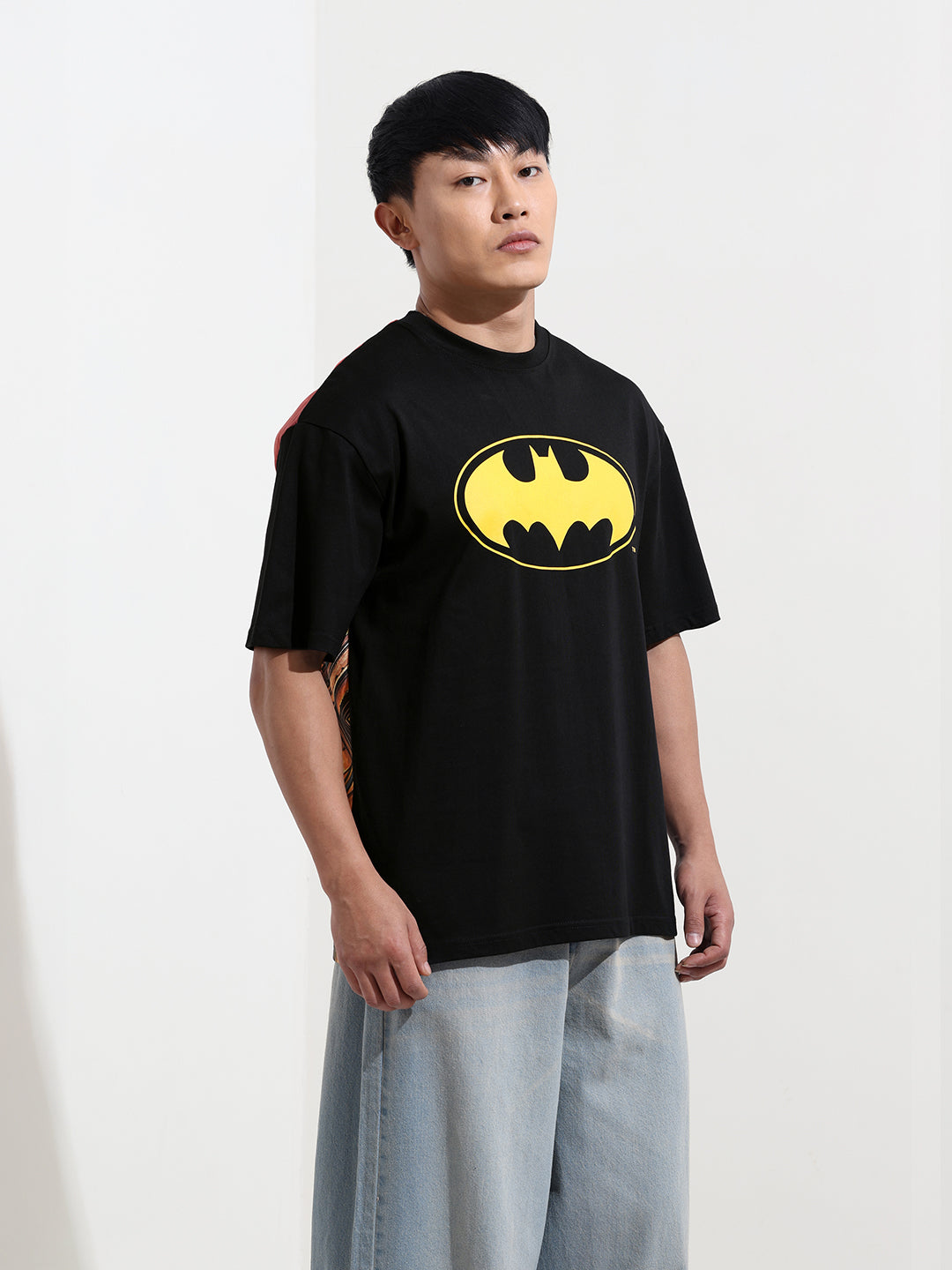 Men's Printed Pockets Boxy T-shirt