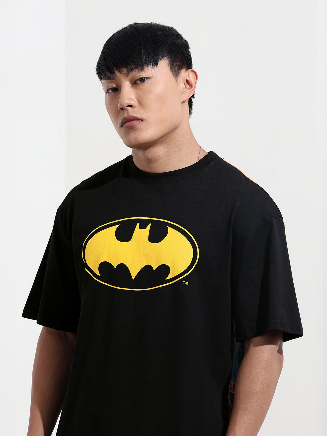 Men's Printed Pockets Boxy T-shirt