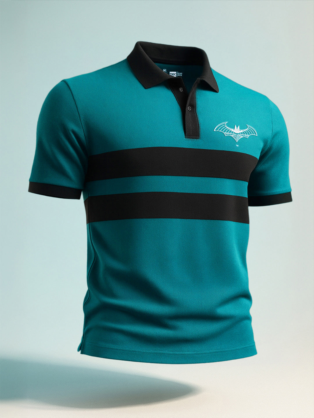 Men's Green Regular Fit Batman Batman Character T-Shirt