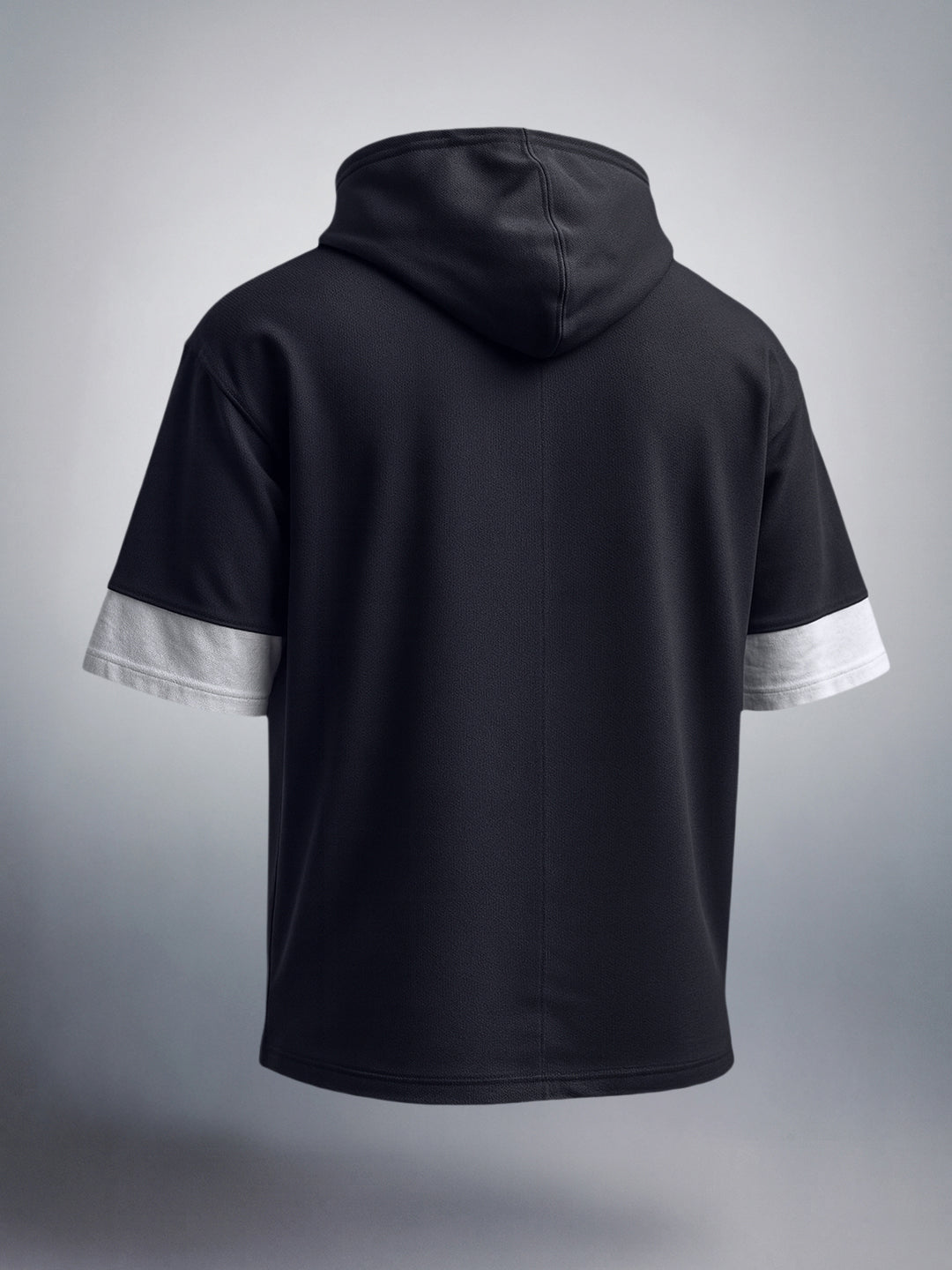 Men's Black Oversized Fit Character Batman Printed Sweatshirt