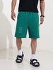 Men's Grey Relaxed Fit Character Batman Printed Shorts
