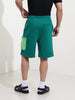 Men's Grey Relaxed Fit Character Batman Printed Shorts