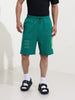 Men's Grey Relaxed Fit Character Batman Printed Shorts