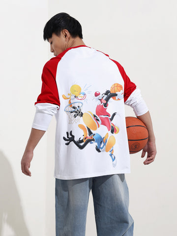Men's Printed Applique T-shirt