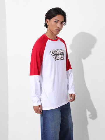 Men's Printed Applique T-shirt