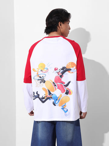Men's Printed Applique T-shirt
