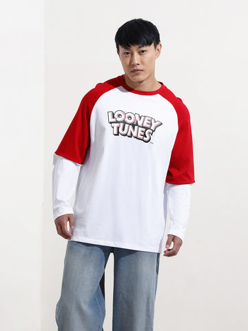 Men's Printed Applique T-shirt