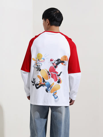 Men's Printed Applique T-shirt
