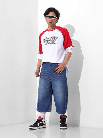 Men's Printed Applique T-shirt