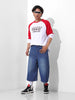 Men's Printed Applique T-shirt