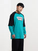 Men's Green Oversized Fit Character Tom & Jerry Printed Crew Neck T-Shirt