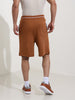 Men's Grey Relaxed Fit Character Bugs Bunny Printed Shorts