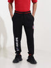 Men's Black Bugs Bunny Character Joggers