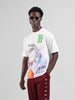 Men's White Boxy Fit Bugs Bunny Character Merchandise T-Shirt