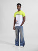 Men's White Slim Fit Character Tom & Jerry Printed T-Shirt