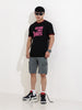 Men's Joker Graphic Printed Round Neck Cotton's T-shirt