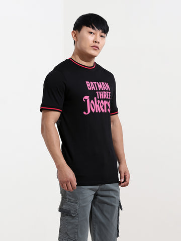 Men's Joker Graphic Printed Round Neck Cotton's T-shirt