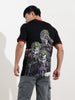 Men's Joker Graphic Printed Round Neck Cotton's T-shirt