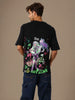 Men's Joker Typography Printed Round Neck Cotton's Boxy T-shirt