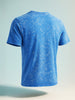 Men's Blue Boxy Fit  Joker Character T-Shirt