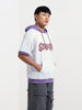 Men's White Oversized Fit Character Scooby-Doo Printed Sweatshirt