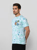 Men's Printed Pockets Slim Fit T-shirt