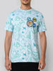 Men's Printed Pockets Slim Fit T-shirt