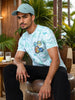 Men's Printed Pockets Slim Fit T-shirt