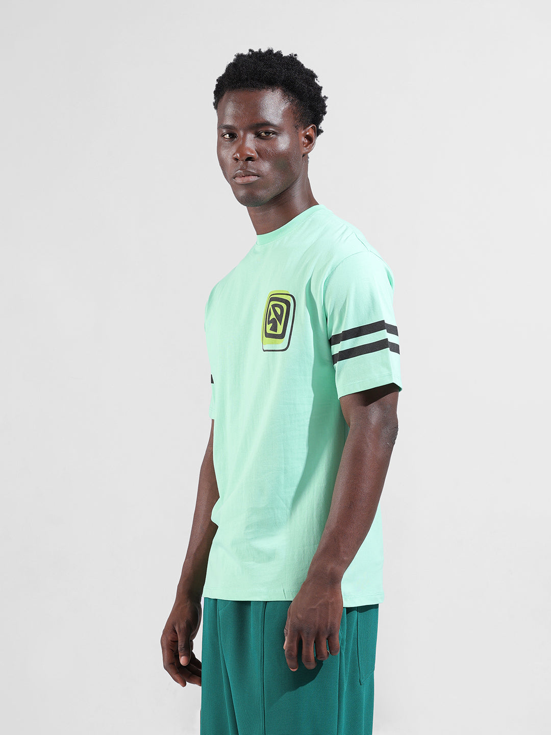 Printed Oversized Pure Cotton's T-shirt