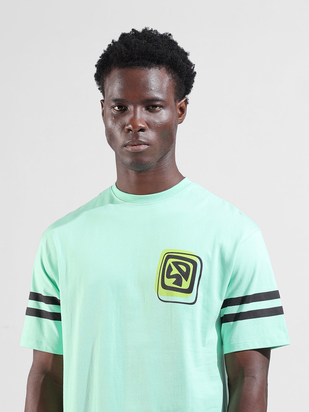 Printed Oversized Pure Cotton's T-shirt