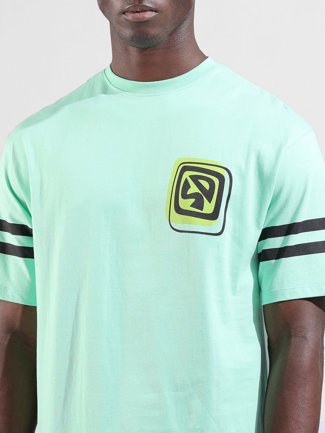 Printed Oversized Pure Cotton's T-shirt