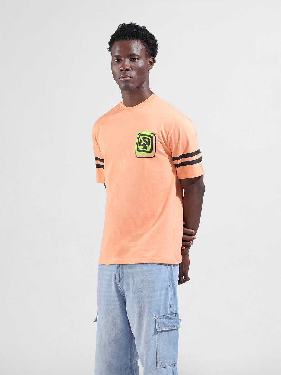 Printed Oversized Pure Cotton's T-shirt